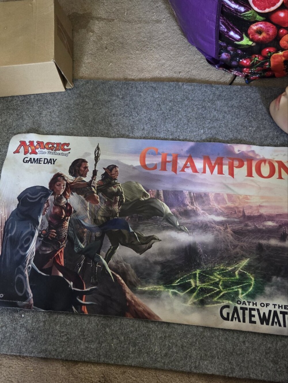 Magic The Gathering Gameday Champion Oath Of The Gatewatch Playmat
